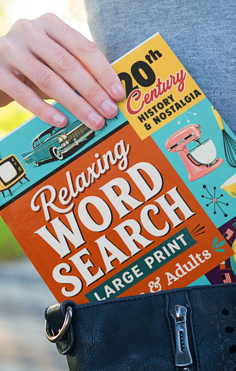 Relaxing Word Search 20th Century Nostalgia Relaxing Word Search 20th Century Nostalgia