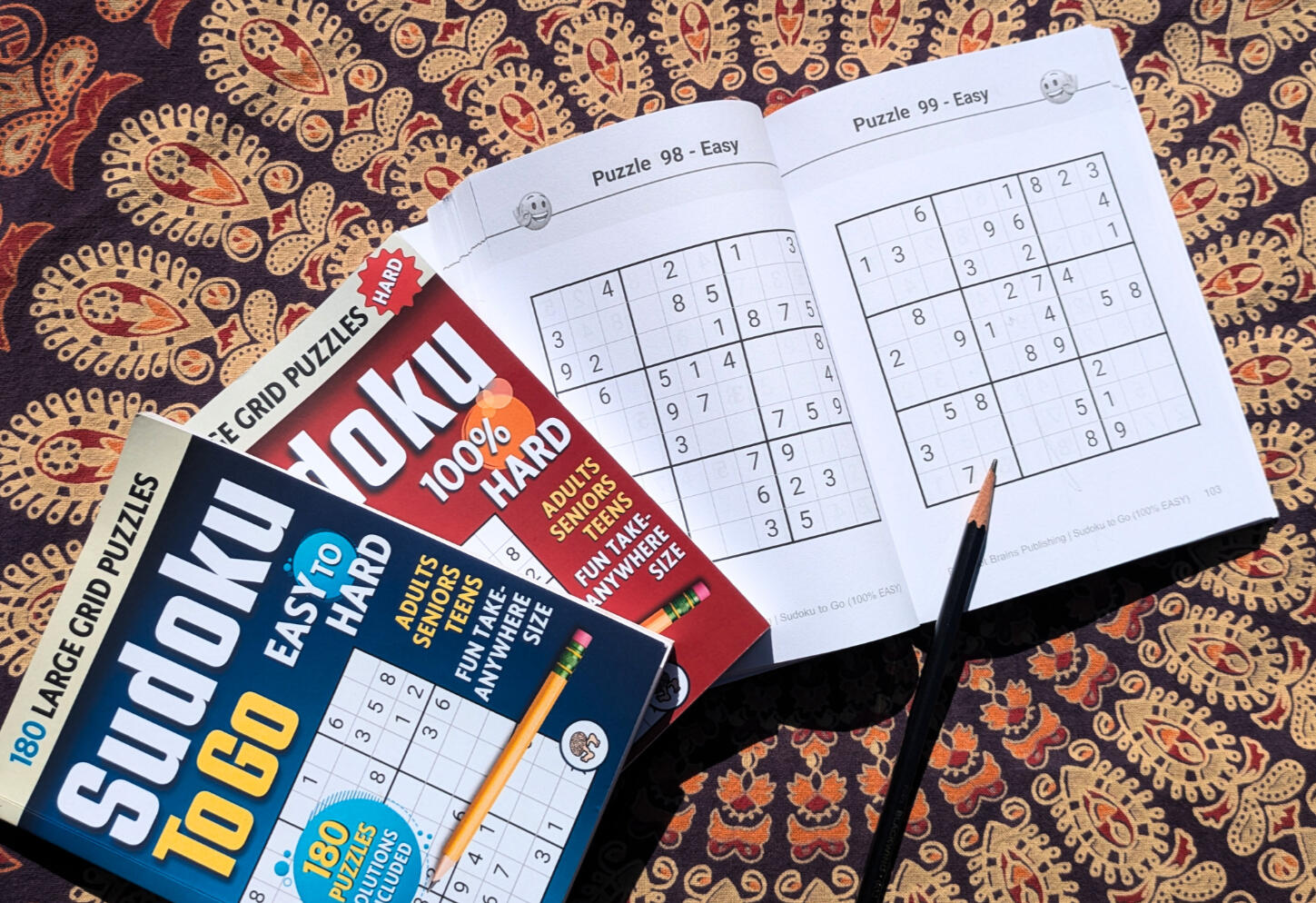 Sudoku to Go Books